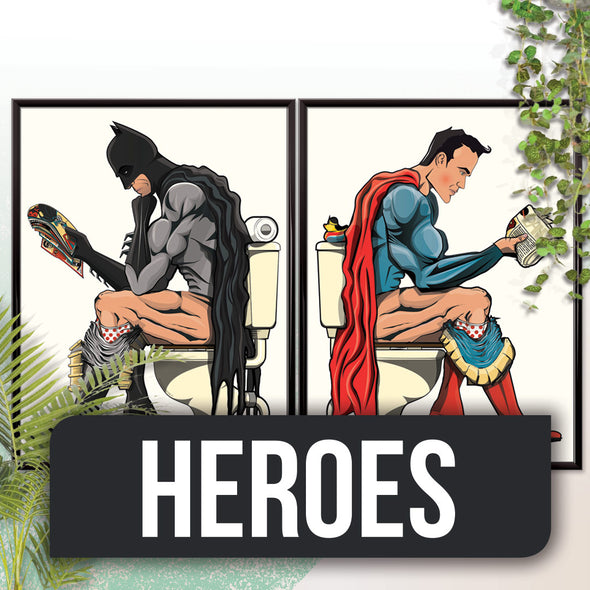 Superheroes Posters