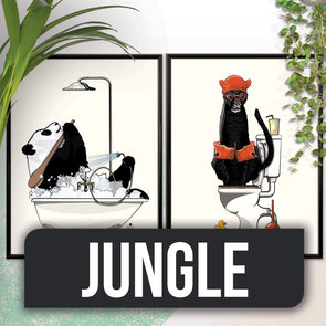 Jungle Animal Posters