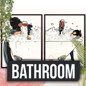 Bathroom Art Posters