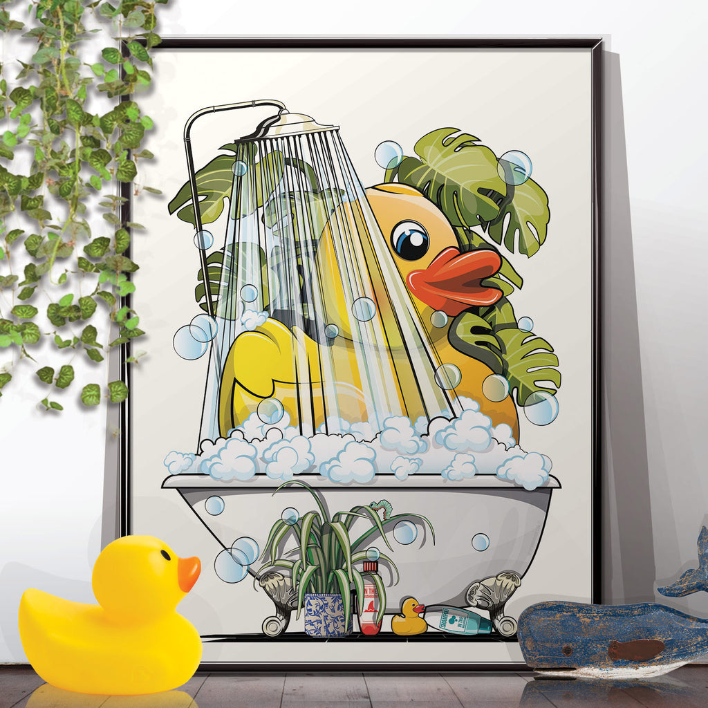 Rubber Duck in Shower Stock Photo by ©CCStockMedia 41760777