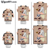 Poster of Baseball player on the toilet. Bathroom wall art Unframed or Framed in three sizes 30x40cm, 18x24 inches, or 24x36 inches