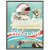 Astronaut in the bath poster print - wyatt9.com