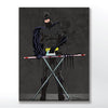 Batman ironing poster  wall art Unframed or Framed in three sizes 30x40cm, 18x24 inches, or 24x36 inches