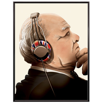 Churchill lost in music Poster