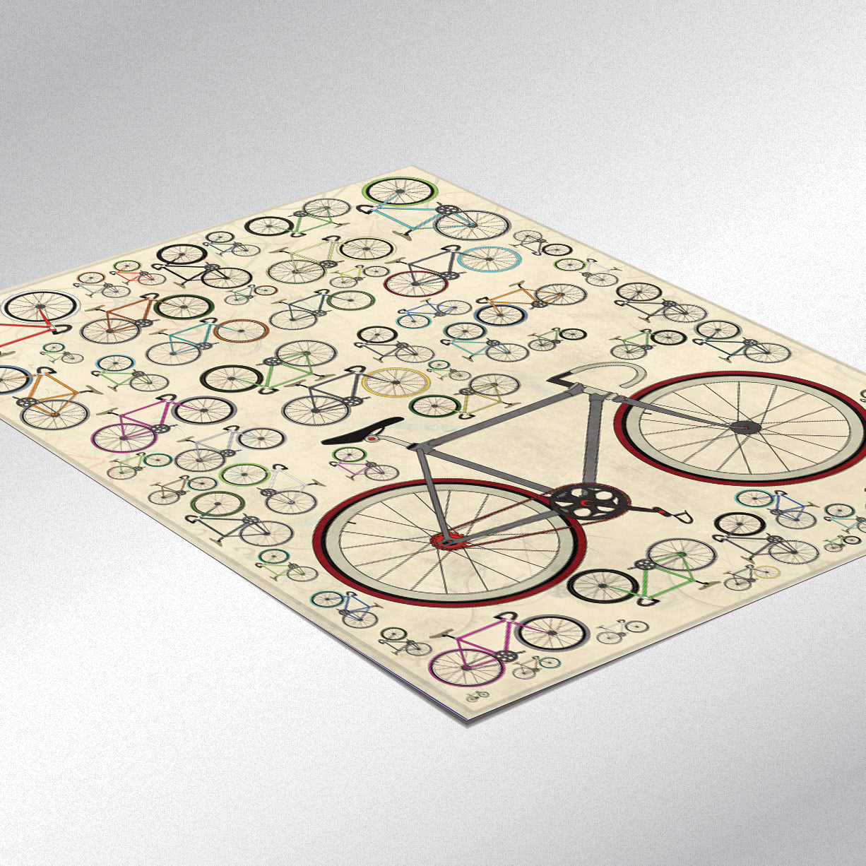 fixed gear poster Fixed Gear Bike Bicycle Bikes Cycling Poster