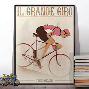 Giro D'Italia Vintage Style Poster