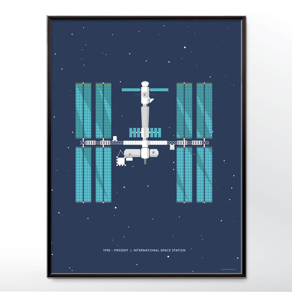 International SPACE Station NASA Poster wyatt9.com