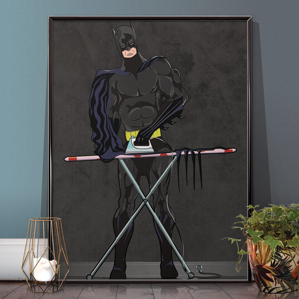 Batman ironing poster. wyatt9.com