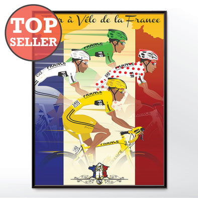 Tour de France : le vélo, oeuvre d'art - 99designs