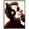 The Joker Music Headphones poster print - wyatt9.com