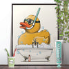 Rubber Duck in the Bath