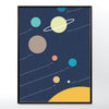 Solar System poster print wall art - wyatt9.com