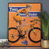 tour down under poster cycling wall art print - wyatt9.com