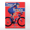 tour of Britain cycling race poster wall art print from wyatt9.com