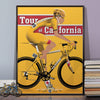 Tour of California Bicycle Race Cycling Poster - wyatt9.com