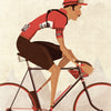 Vuelta a España poster, vintage cycling wall art print - wyatt9.com