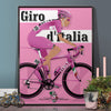 Giro D'Italia cycling poster wall art print wyatt9.com