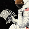 Spaceman Astronaut Poster Bathroom Poster from wyatt9.com