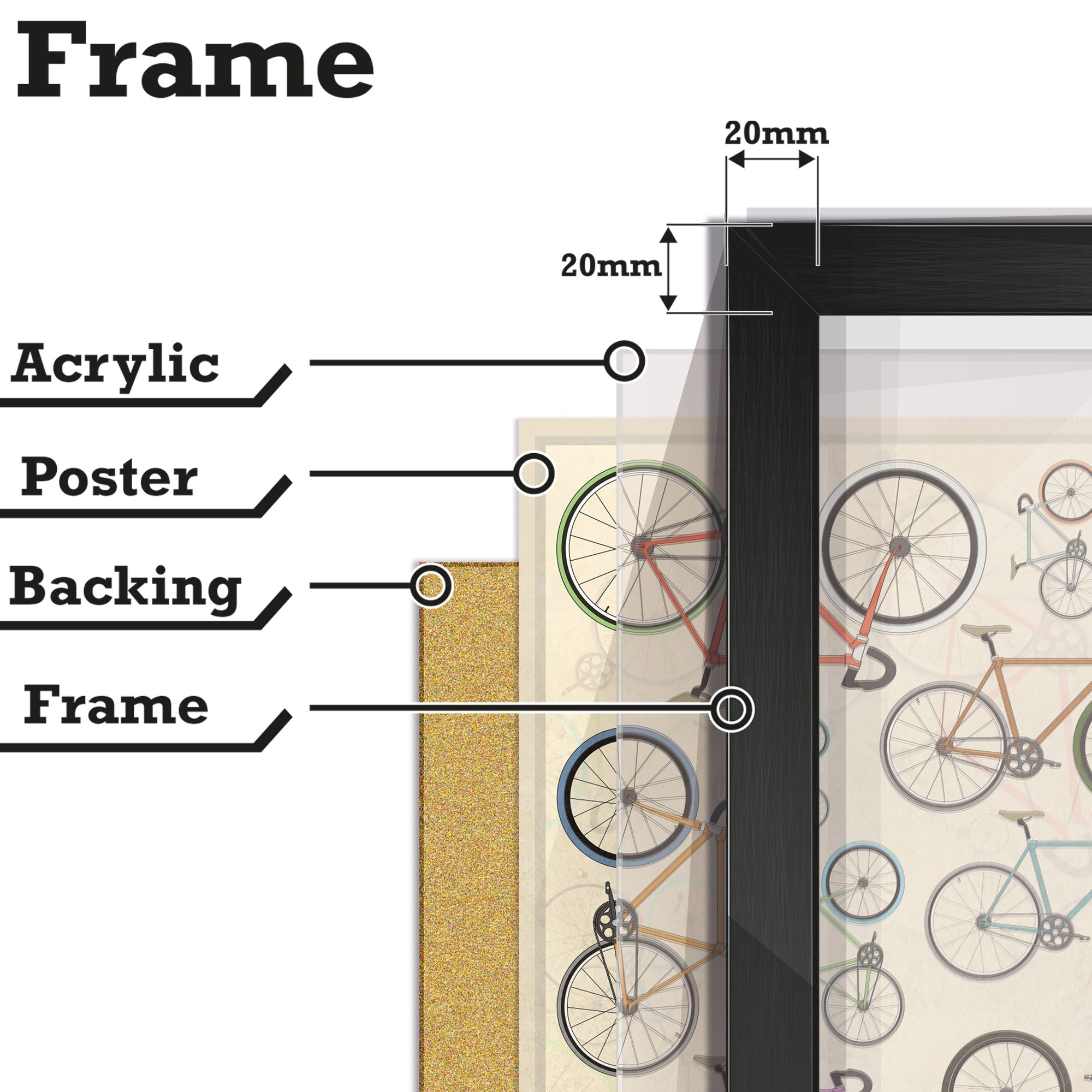 fixed gear poster Fixed Gear Bike Bicycle Bikes Cycling Poster