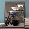 Velodrome Bicycle Bike Cycling Race Poster