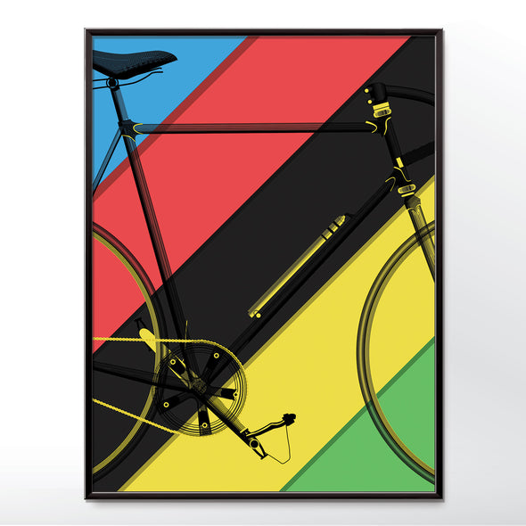 poster of world championship cycling colours - wyatt9.com